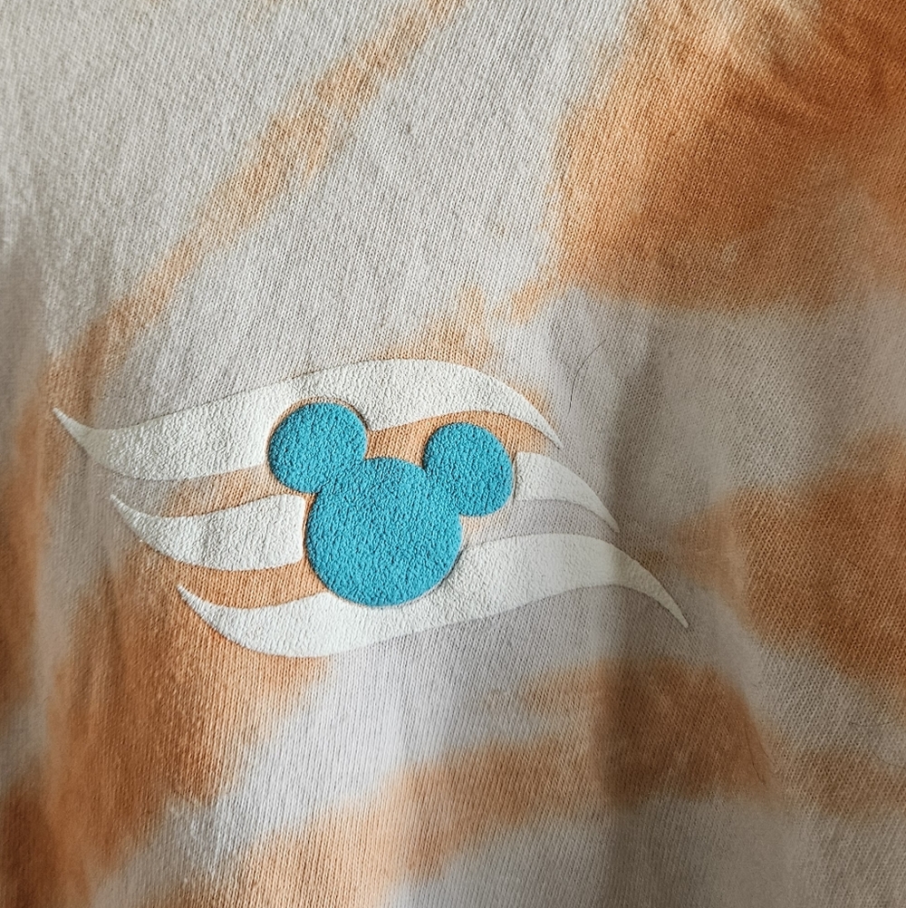 Disney Orange and White Long Sleeve Tee - Picture 3 of 6
